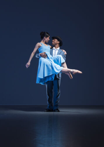 Ballet Black Ballerina in The Suit by Cathy Marsten