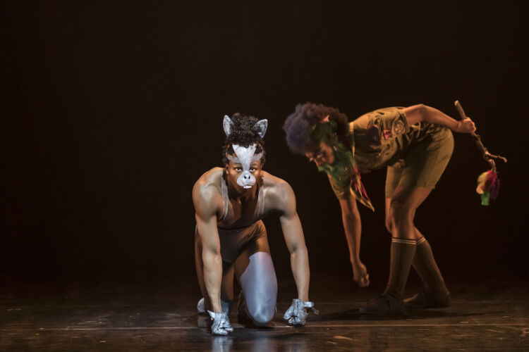 Ballet Black Ballerina in Dream within a Midsummer Night's Dream by Arthur Pita