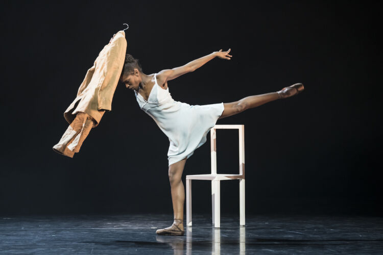 Ballet Black Ballerina in The Suit by Cathy Marsten