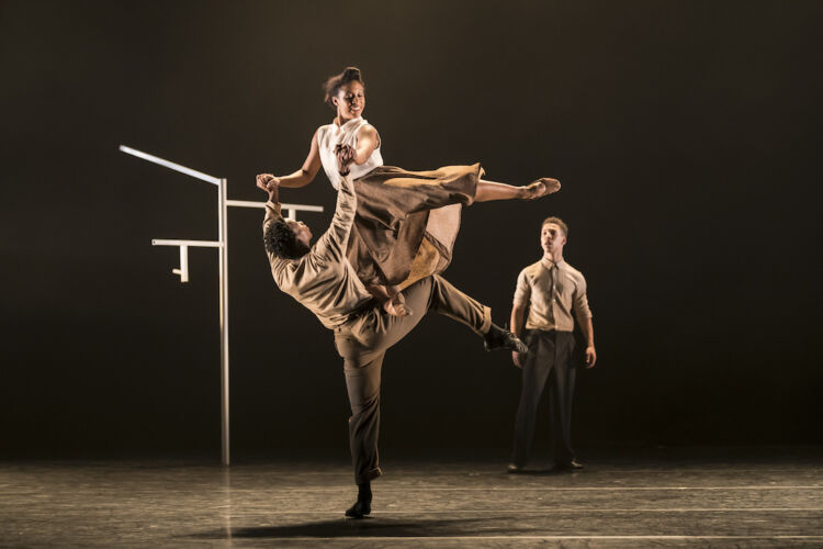 Ballet Black Ballerina in The Suit by Cathy Marsten