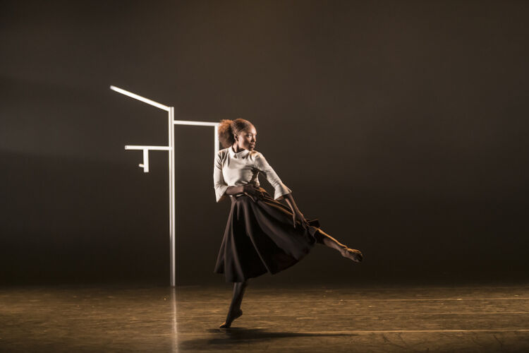 Ballet Black Ballerina in The Suit by Cathy Marsten