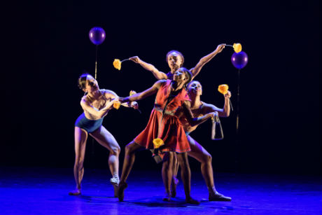 Ballet Black Sayaka Ichikawa Cira Robinson Marie Astrid Mence and Isabela Coracy in Red Riding Hood by Annabelle Lopez Ochoa